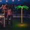 5 Feet LED Pre-lit Palm Tree Decor with Light Rope Perfect for Indoor-Outdoor Decor